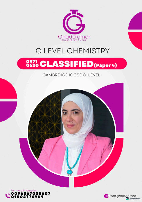 O-Level Chemistry Classified Paper 4 cover